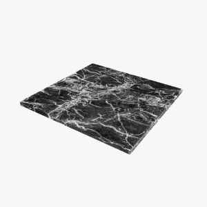 인조대리석상판 700×700(블랙)